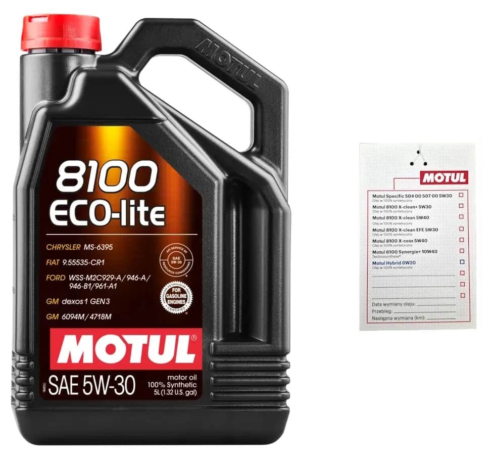 Motul 8100 Eco-lite 5W-30: Ekspert radzi wybór dla nowoczesnych silników